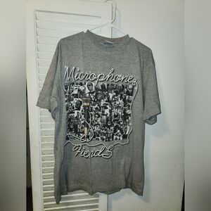 Microphone Fiends Hip-Hop Grey T-Shirt